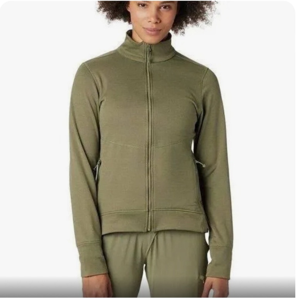NWT Mountain Hardware Norse Peak Jacket Green Full Zip Outdoor Large